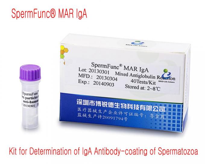 De rudimentaire van de de Schotel Mannelijke Immunologische Onvruchtbaarheid van de Spermaselectie Kenmerkende Uitrusting
