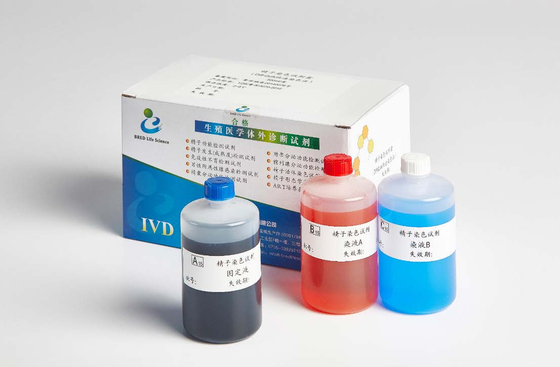 Diff-Quik Vleuring Sperma Morfologie Vlekkit CE-gemarkeerde luchtgedroogde smeerpreparaat