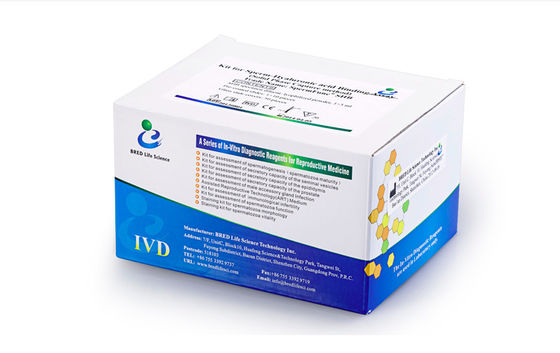 20T/Kit Sperma Hyaluronzuur Bindingsassay Testkit met Vaste Fase Capture Methode voor Sperma Functie Analyse CE Goedgekeurd