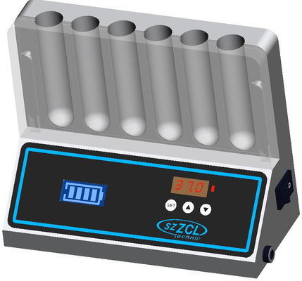6-well constant temperatuur testbuis rek met hoge precisie voor laboratoriumgebruik