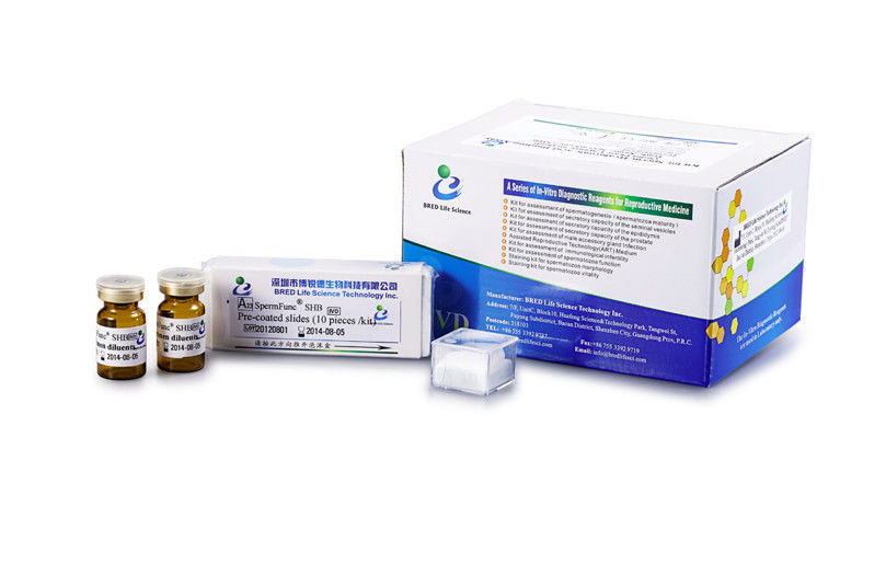 20T/Kit Sperma Hyaluronzuur Bindingsassay Testkit met Vaste Fase Capture Methode voor Sperma Functie Analyse CE Goedgekeurd